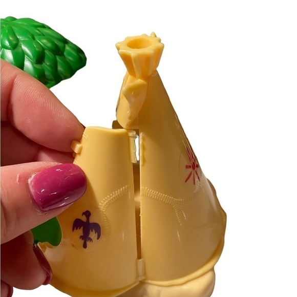 1995 Talentoy Itzy Bitzy Posable Pals Tiny Frontier Village Friends Cake Toppers - Picture 8 of 15